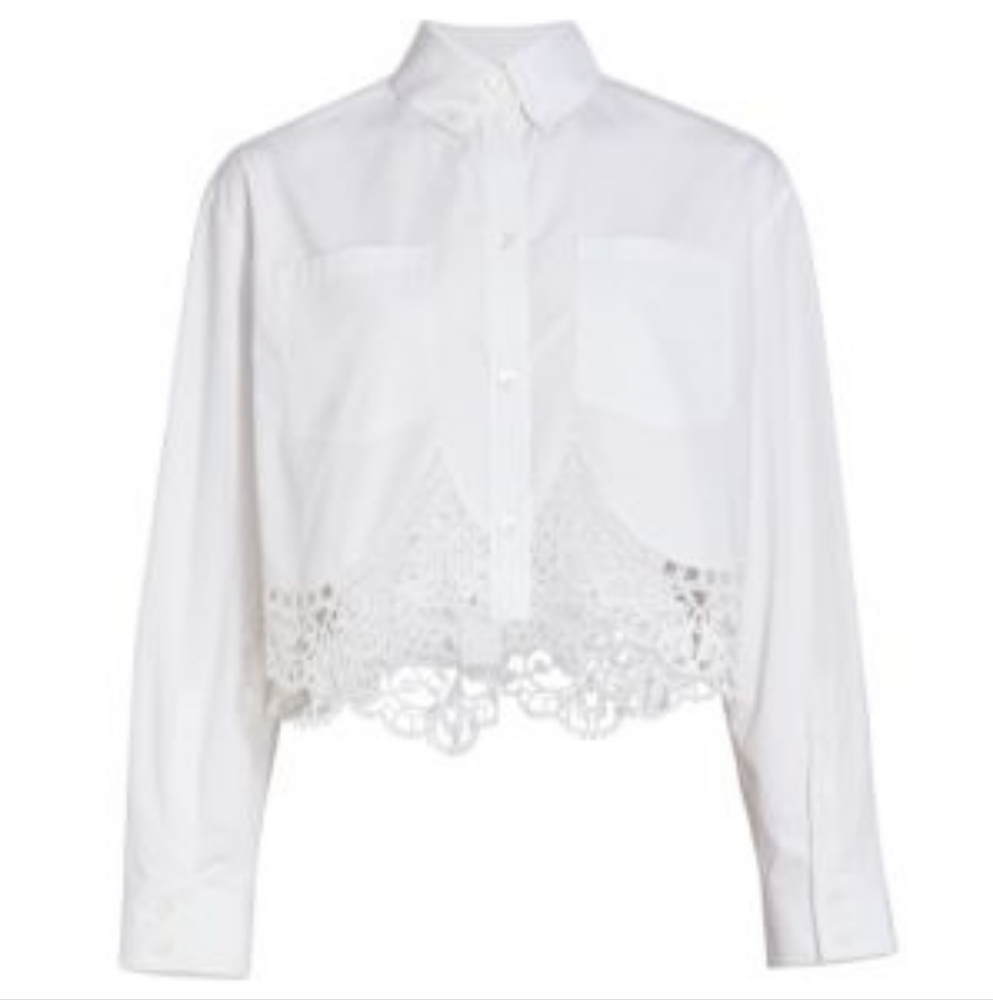 Burberry, 6, white